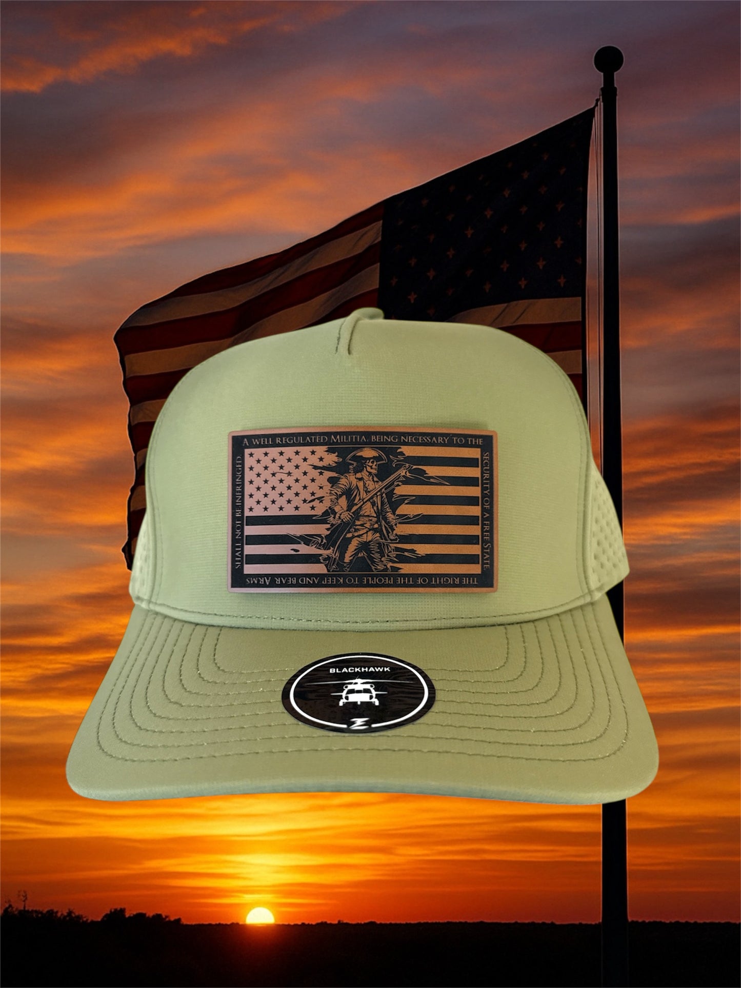2nd Amendment Minuteman Patch Hat