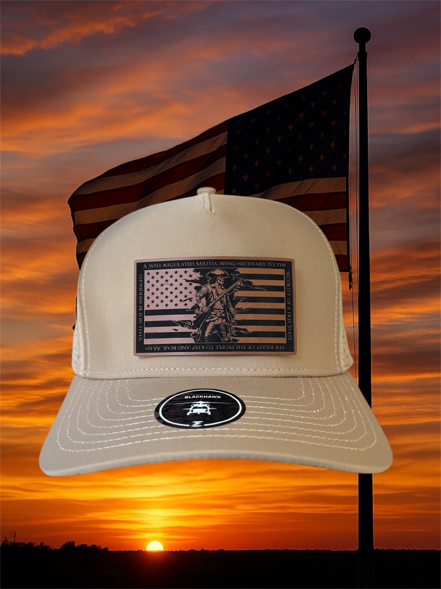 2nd Amendment Minuteman Patch Hat