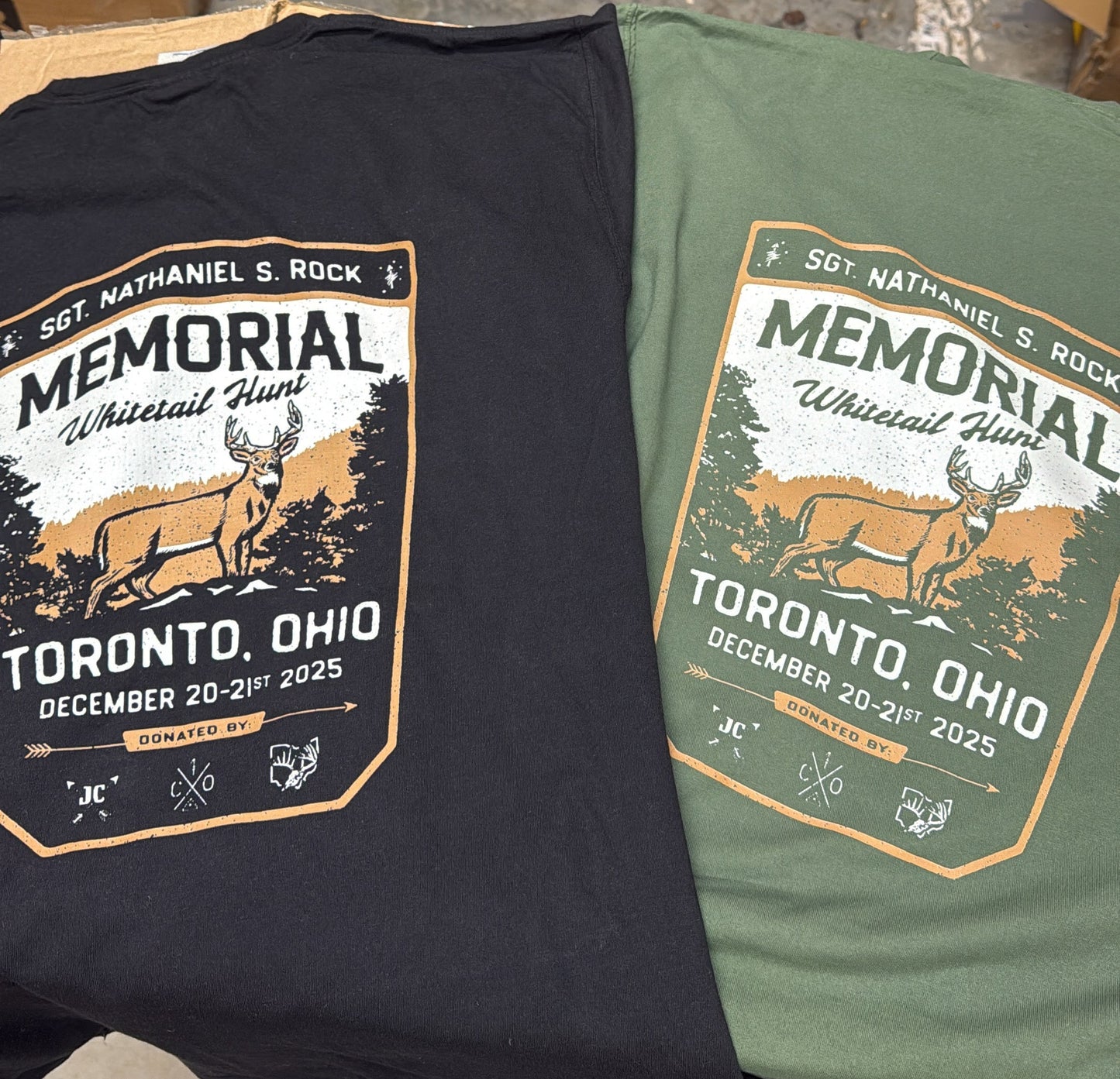 Comfort Color 2025 Nathaniel S Rock Memorial Hunt shirt
