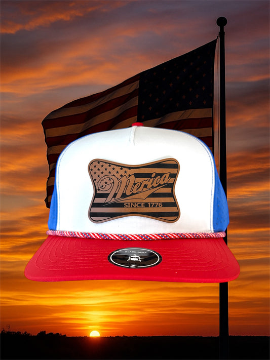Merica Custom Patch Hat