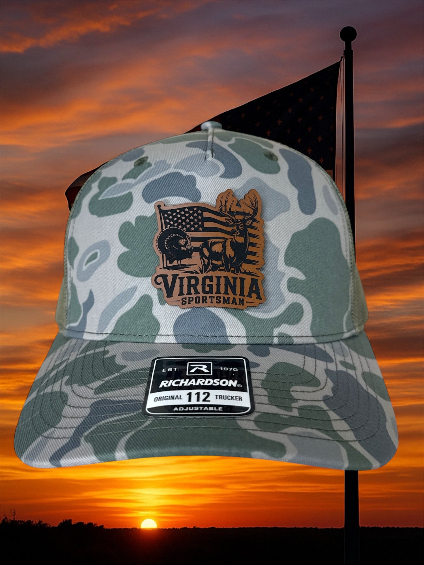 VA Sportsman Patch Hat