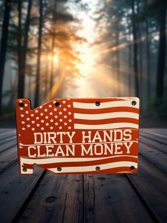 Dirty Hands Clean Money Wallet